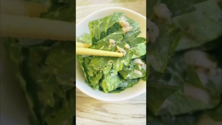 セロリの葉っぱでおつまみ作る