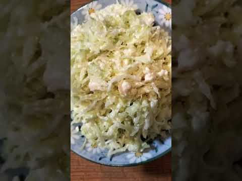 キャベツと豆腐のサラダ　9月3日　＃Shorts