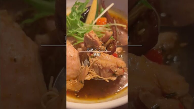 【東京ドミニカ】札幌の味を新宿で楽しめる有名スープカレー店