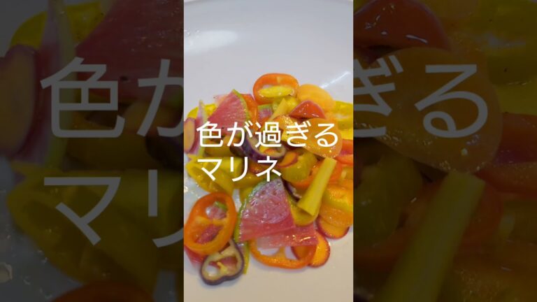 彩り野菜のマリネが過ぎる #shorts