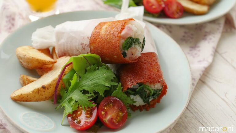 くるくるカリカリ！香ばし焼きチーズのスティックおにぎりのレシピ・作り方