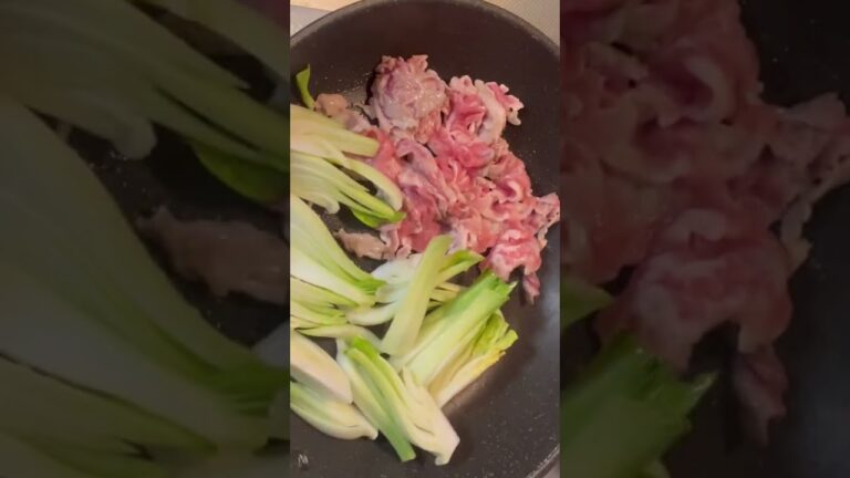 青梗菜のオイスターソース炒め😀とても美味しいです😋#shorts