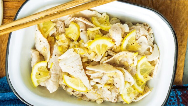 ねぎ塩豚しゃぶ