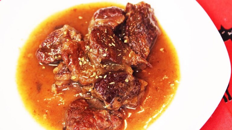 圧力鍋で作る！牛すじ肉のビール煮込み - How to make "Beef and Beer Stew" with Pressure Cooker