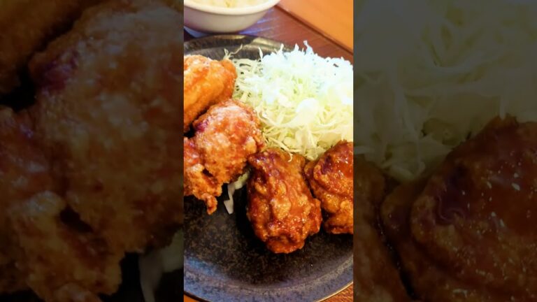 【から好し】暴れん坊ってあの愛知の？スパイスの効く甘辛ダレが３年連続金賞に絡みつくって。。。そりゃぁねぇ？笑【暴れん坊甘辛醬油合盛り定食を食べてきた】#shorts