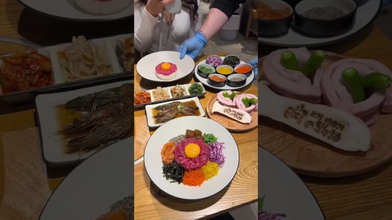 チーズ好きに食べてほしい！エビロールサムギョプサルが最高すぎた！【新大久保グルメ 肉の物語】