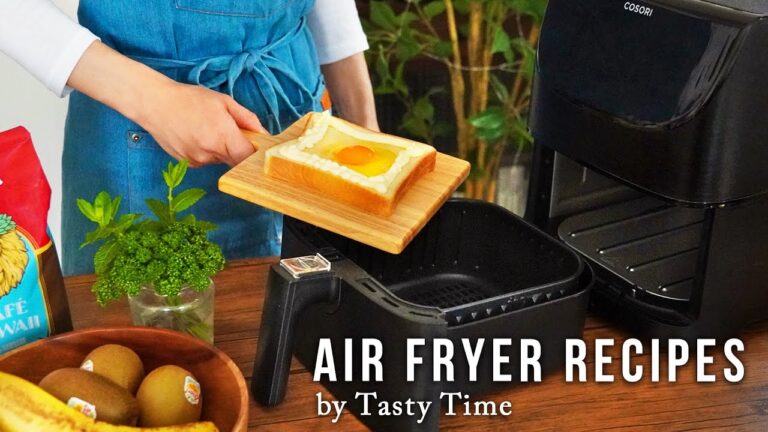ノンフライヤーで作れる簡単レシピ14選／エビトースト・チョコクロ・カレーパン・フライドポテト／COSORI／AIR FRYER RECIPES