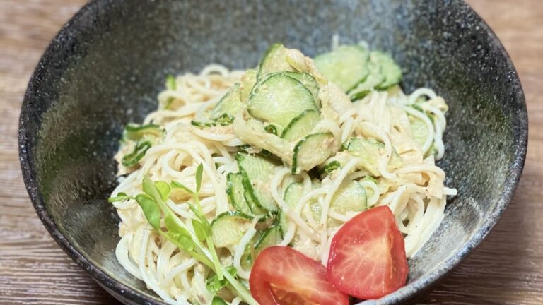 簡単【そうめんサラダ】ツナマヨ／ポン酢レシピ