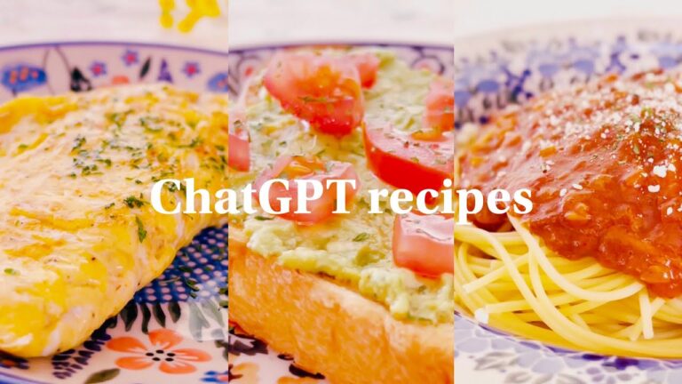 【ChatGPT活用！時短cooking recipes】朝食・ランチにぴったりな3つの簡単おうちカフェレシピ🍽AI食とダイソー・スチーム皿🍞