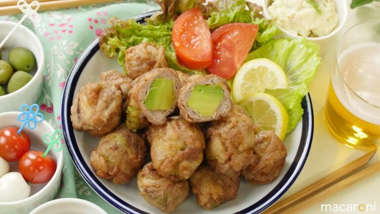 ジュワトロッ！ 豚こま肉で カレー 風味 アボカド から揚げ のレシピ 作り方