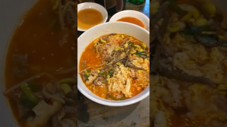 ユッケジャンクッパ　「広」　多磨　西武是政線