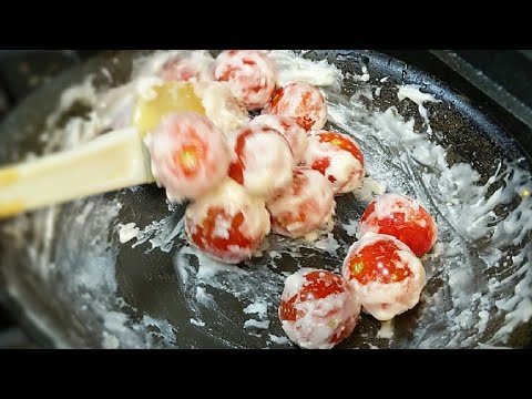 可愛くお洒落な トマト レシピ ☆「フロスティング ミニトマト 」 作り方！デザート感覚で美味しいよ