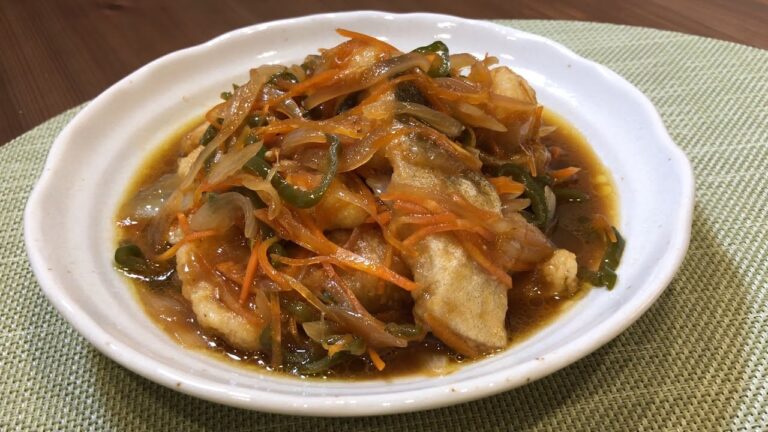 【今日の夜ごはん】たらの南蛮漬け