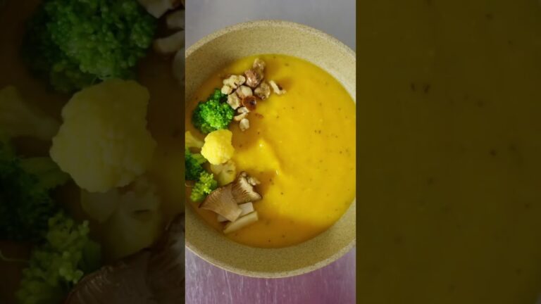 【BUTTERNUT SQUASH SOUP / #バターナッツかぼちゃ のスープ】#butternutsquash #butternutsquashsoup #ヘルシーレシピ #簡単レシピ