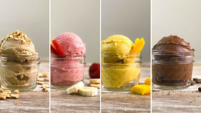 凍らせたバナナを混ぜるだけ！10分でヴィーガンナイスクリーム #shorts