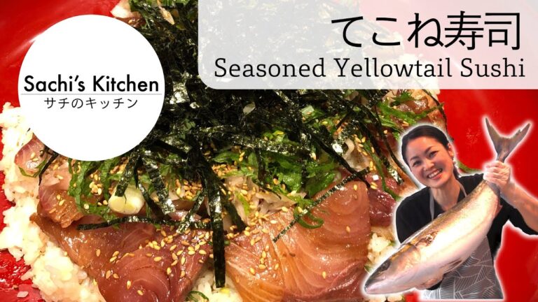 [Sachi’s Kitchen #019] 三重県の郷土料理！てこね寿司