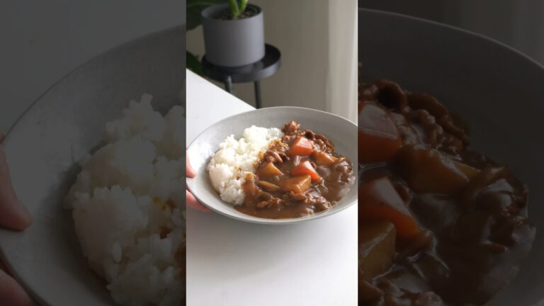 市販ルーで作るお店のレベルのカレーライス/Curry Rice