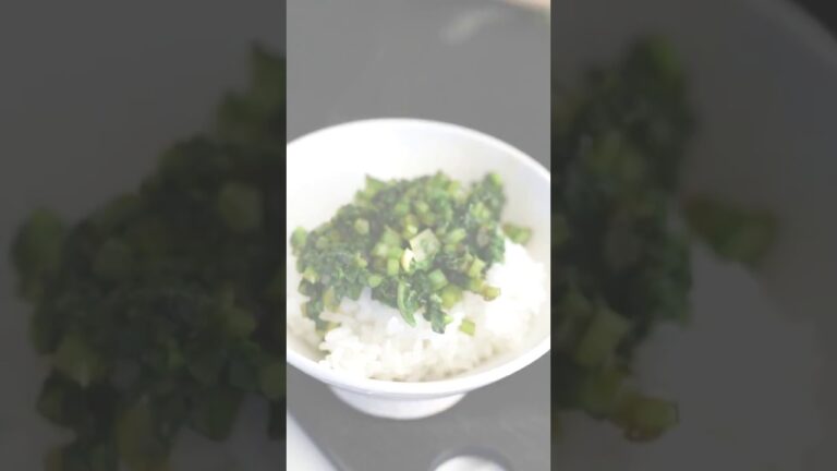 かぶの葉の、ごま油炒め VegeTable