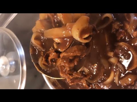 赤ワインでハヤシライス煮込み状況#shorts