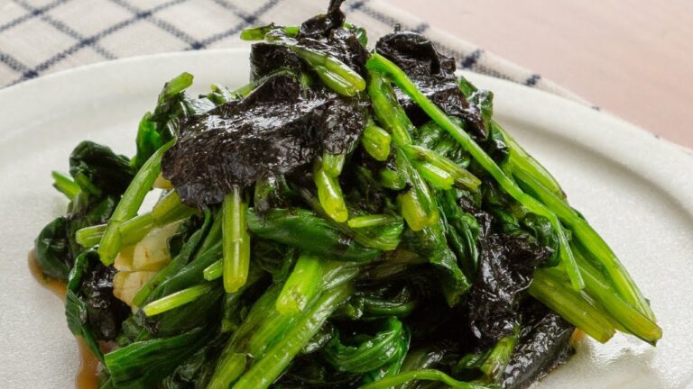 ほうれん草の磯辺あえ