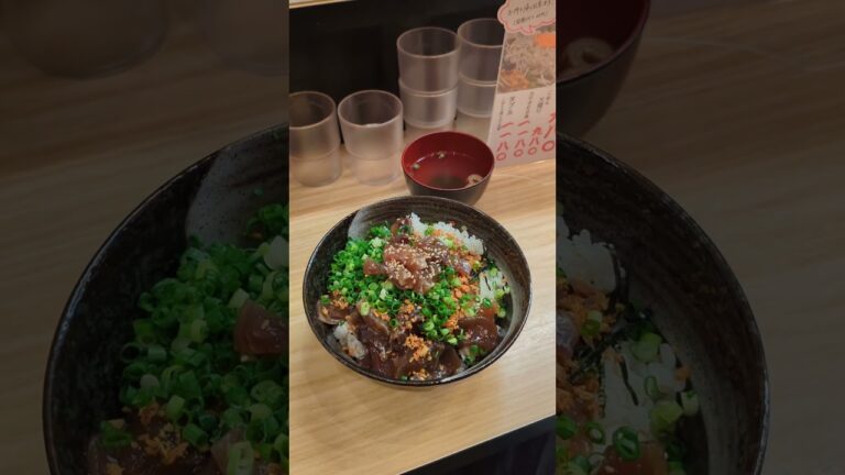 こじゃんと 産直カツオ漬け・高知沖鯖柚子胡椒漬けの土佐丼 神戸・三宮 #神戸グルメ