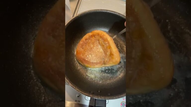 市販のクリームパンで作るフレンチトーストが美味すぎた...