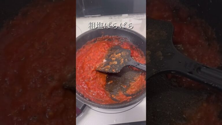 トマトとニンニクだけで冷製トマトパスタ