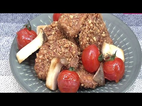 鶏胸肉の香ばし焼き　黄身酢ソース