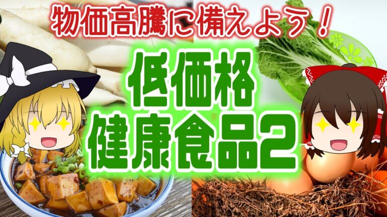 【ゆっくり解説】節約中は必見！安くてヤバイ低価格健康食品ついて解説！