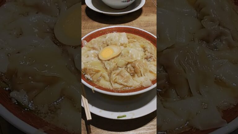 ワンタン麺うまし#shorts #ワンタン#ワンタン麺