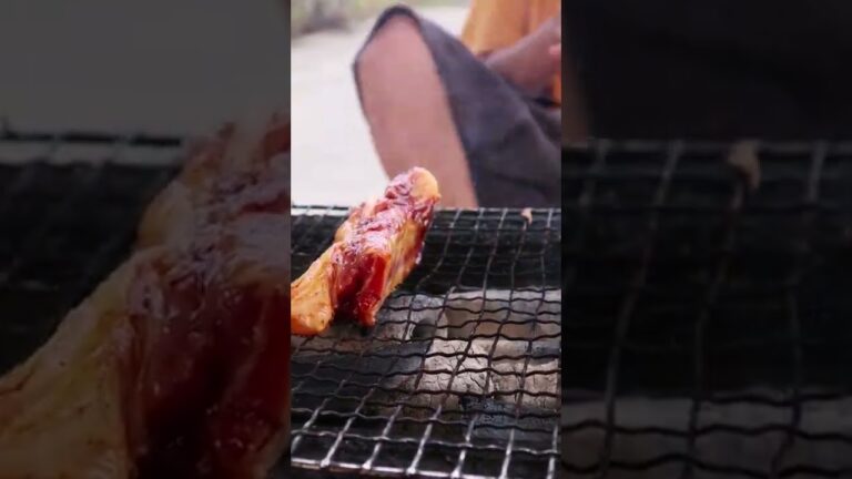 スペアリブを炭火焼にしたらヤバイことになった!!