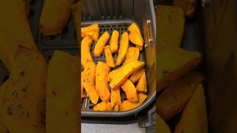 So lecker 👍 Gebackener Kürbis aus der Heißluftfritteuse 🎃 #histaminhexe #histaminarm #fructosearm