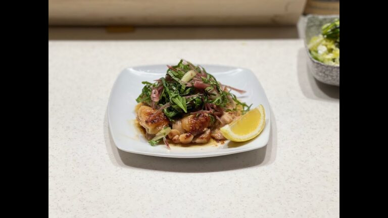 【今夜はみょうがを大量消費！】鶏もも肉の和風ソテーにみょうがをどっさり！美味しすぎる味のハーモニー♪