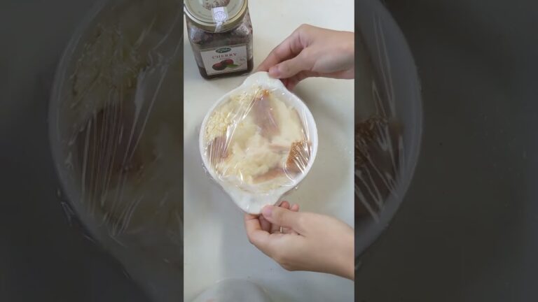 電子レンジで作る簡単パンプディングの作り方【お菓子作り】【おやつ】【朝ごはん】【夜食】#shorts