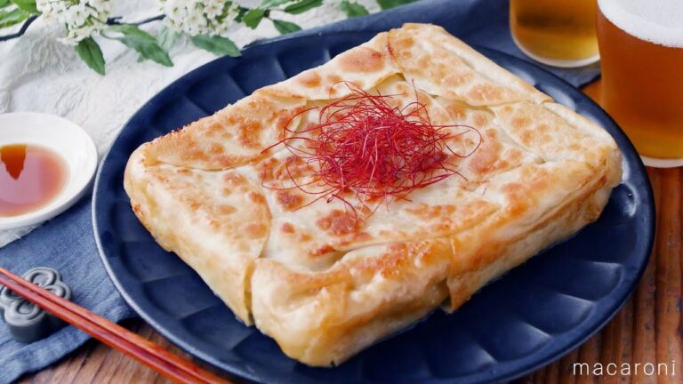 【角餃子】卵焼き器で包まず簡単！ボリューム満点♪｜macaroni（マカロニ）