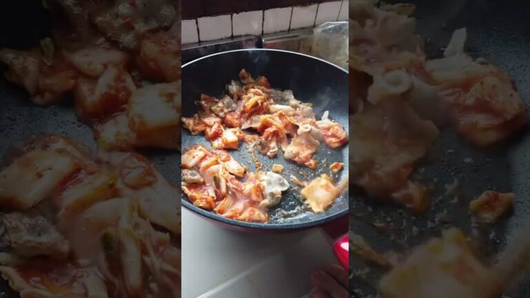 味噌チーズ豚キムチの作り方・レシピ／ばあちゃんの料理教室 #shorts