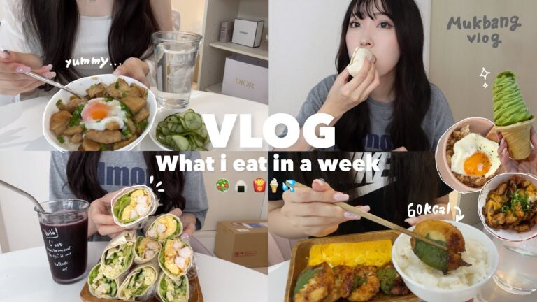 【Diet vlog】生理前のリアルな食事🥪🍦💦空腹感を低カロリーで満たす！本気ダイエットメニュー👨🏻‍🍳