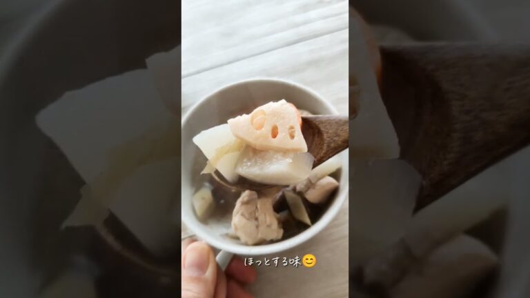 煮込み0分、スープジャーで和風ポトフ🍲【作り方】