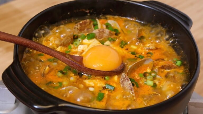 スンドゥブチゲ 作り方 | あさりのスンドゥブチゲ / 純豆腐チゲ レシピ