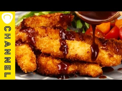マヨネーズが美味しい！ササミのマヨスティック | Fry chicken with mayonnaise