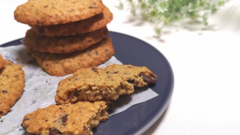 【焼くまで10分】混ぜるだけでザクザク『チョコオートミールクッキー』の簡単な作り方