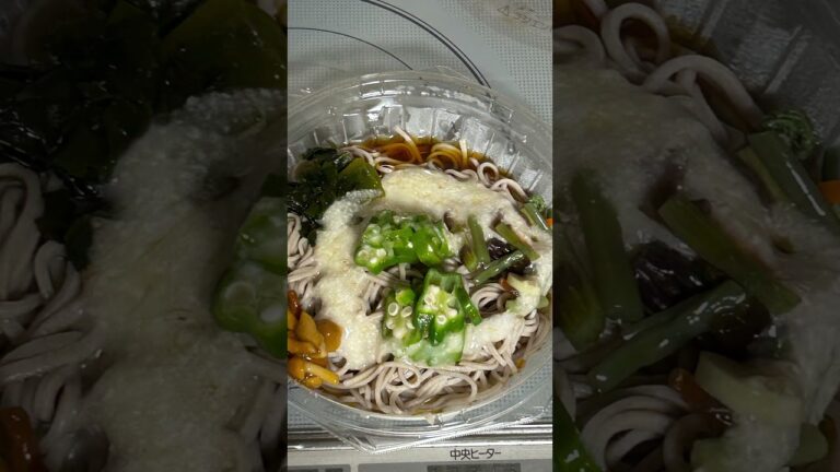 ミニねばねばとろろ石臼蕎麦