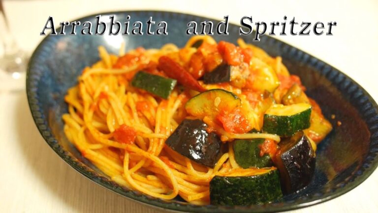 【絶品】アラビアータとスプリッツァーの作り方（Arrabbiata and Spritzer）