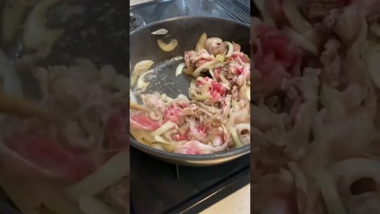 焼肉のタレにの次にうまい？？ドレッシングの肉炒め！