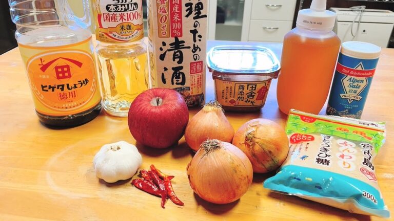 肉が最強に美味しくなる特濃ドロドロ焼肉のタレの仕込み