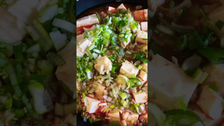 麻婆豆腐の素で作る