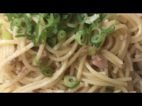 【ツナパスタ】簡単お昼ご飯　#shorts