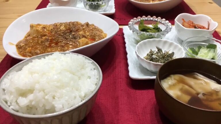 【味噌麻婆豆腐】2018/04/10 夕飯