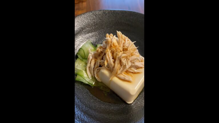 本気で痩せたきゃこれ食っとけ【ささみと豆腐のにんにく醤油だれ】#Shorts