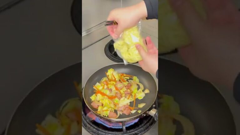 女将のオイスターソース焼きそば